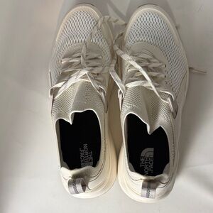 The North Face Cream White Mesh Sneakers Surface Control Women Size 9